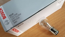 Изображение Лампа 2-х контактная P21/5W Bosch 1987302814