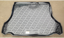 Изображение Коврик (ковер) багажника пластиковый Сенс, Ланос.