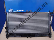 Изображение Радиатор охлаждения Ланос кондиционером алюминевый LUZAR LRc 0561
