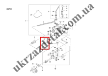  Зображення Хомут кулисы КПП Lanos,Aveo Корея GM  90217840 