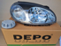 Изображение Фара в сборе передняя правая Сенс, Ланос. DEPO 96304607