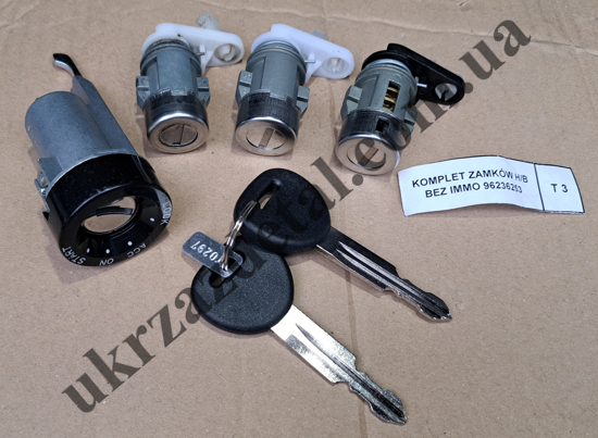 Изображение Личинки замков в сборе Ланос Пикап Польша 96605188