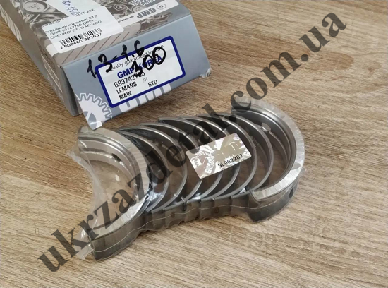 Изображение Вкладыши коренные стандарт Ланос, Авео, Лачетти 1,6 GMP 93742705