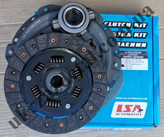  Зображення Зчеплення Таврія Сенс корзина, диск, підшипник LSA 1102 