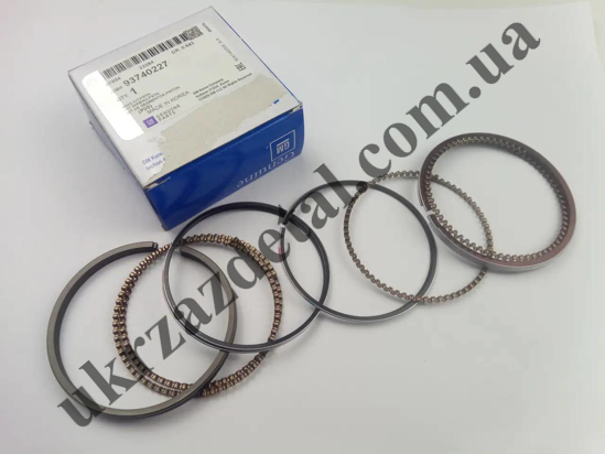  Зображення Кільця поршневі +0.50 1.6 GM 93740227 