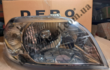 Изображение Фара передняя правая в сборе Aвeo T-250 DEPO 96650522