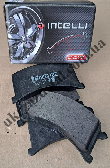 Изображение Колодки гальмівні передні Таврія Славута INTELLI D110E