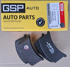 Изображение Колодки тормозные передние (к-кт) Таврия Славута. GSP 110206-3501090