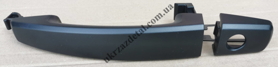 Изображение Ручка зовнішня дверна передня + накладка ліва/права  Aveo T-250  96468254