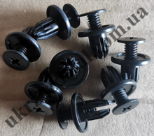  Зображення Клипса (пистон) крепления бампера  Ланос 94530623 