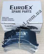 Изображение Колодки гальмівні передні Таврія, Славута EuroEx  1102-3501090 / 91