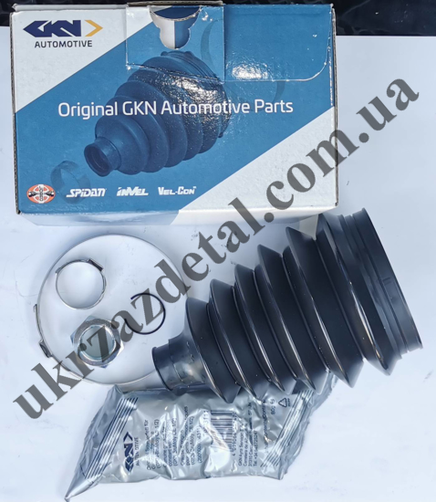 Изображение Пыльник шруса Lanos, Nexia, Nubira наружный 6-ти волновый Spidan (пластик) 96243578, GKN 21842
